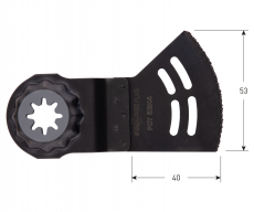 Rotec PREMIUM Starlock-Plus invalzaagblad type POT 53K4