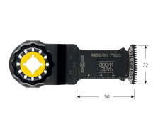 Rotec Starlock invalzaagblad hardhout, BIM, OTKJ 18/32bi (1st.)