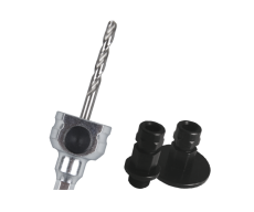 Rotec quick-change starter-kit, 6-knt 8,5 HSS incl. 2 adapters