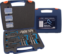 Rotec ro-coil draadreparatie-assortiment, metrisch, 1,5xD, M5 t/m M12