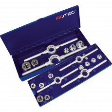 Rotec HSS snijplatenset, type '360', 12-delig, M3 t/m M12