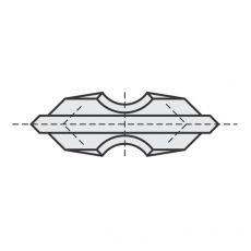RStools wisselmes 18 x 6 x 3,5 mm. (voorsnijder) MG18 (per stuk) geschikt voor MDF