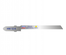 Wilpu decoupeerzaagblad HW12K, Bosch-aansluiting (5 stuks)