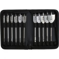 Labor speedborenset Quicklock 11-delig ø10-12 14-16-18-20-22-25-30-35-40mm in rol-etui