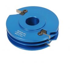 STARK aluminium wisselmes profiel-contra freeskop Ø120x40 mm., z=2