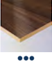 Gefineerd MDF (zeer geschikt)