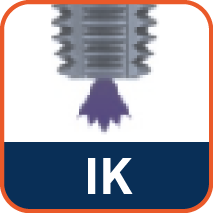 Machinetap met inwendig koelkanaal