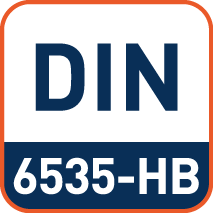 Schacht met Weldonvlak volgens DIN 6535-HB