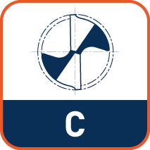 Spiraalboor met kruisaanslijping volgens DIN 1412-C