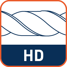 Spiraalboor met type HD (Heavy-Duty) spiraal