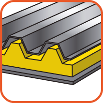 Voor het bewerken van sandwichpanelen