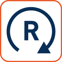 Voor rechtsdraaiend gebruik